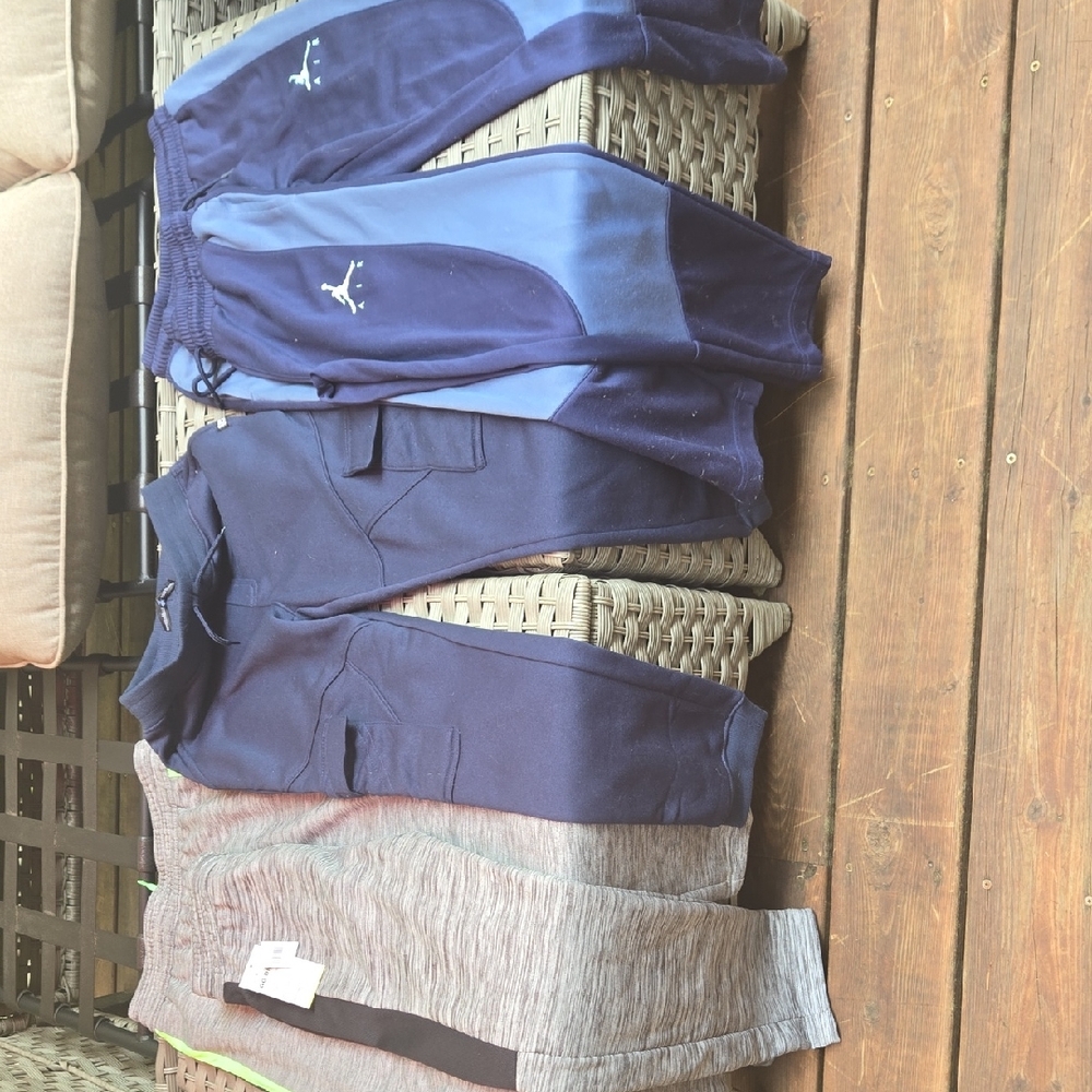 Multiples Kids' Blue and Gray Joggers Set